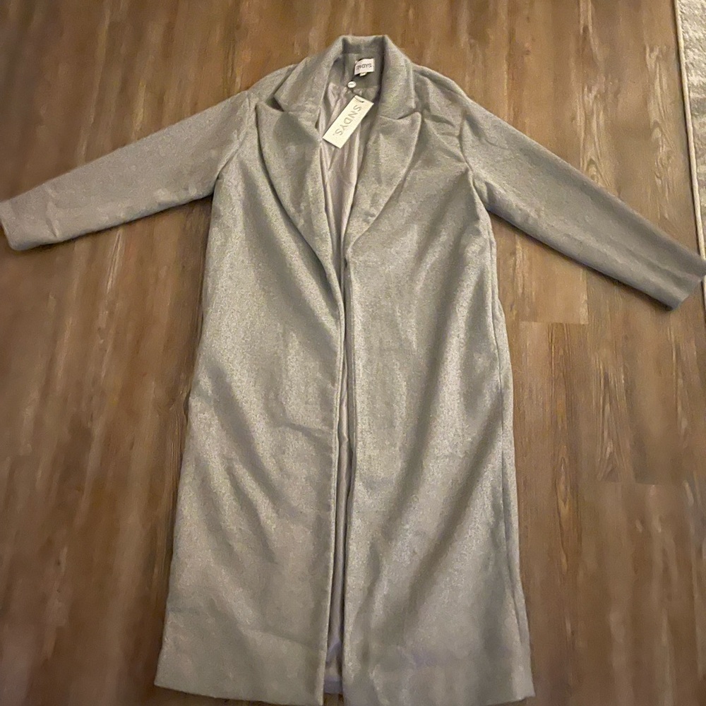 SNDYS Oslo coat in grey - Picture 2 of 3